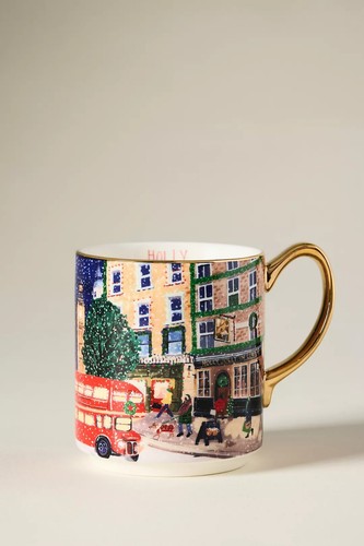 Anthropologie mug holiday - mug,