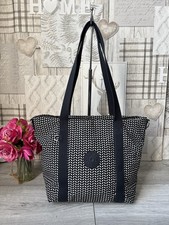 Kipling Navy Blue Tote Bab , Handbag Good Condition