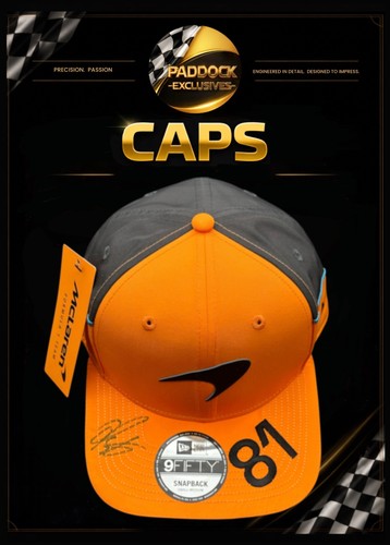 Formula mclaren cap - mclaren, signed