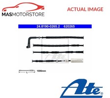 BRAKE PAD WEAR SENSOR WARNING