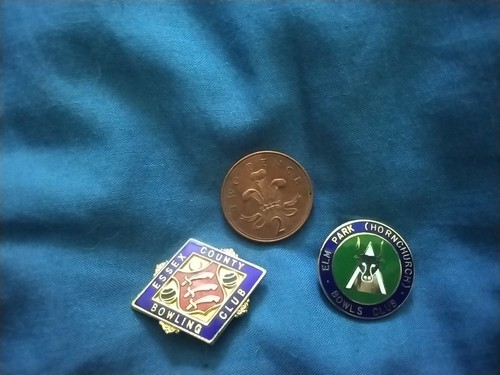 Enamel bowls badges - enamel,