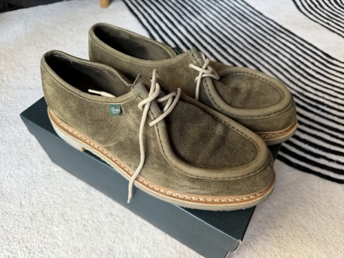 Paraboot michael suede green - paraboot,