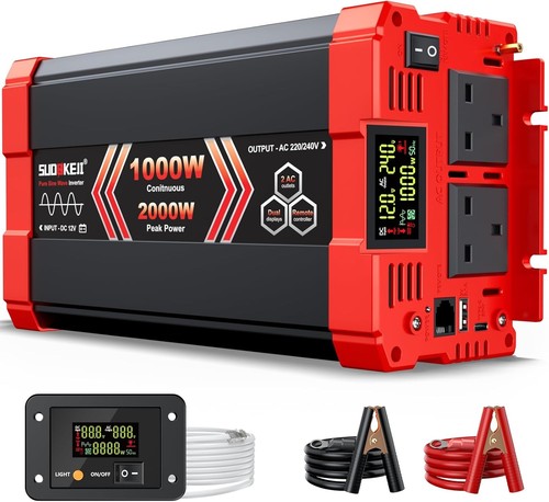 Pure sine wave inverter 1000 - wave,