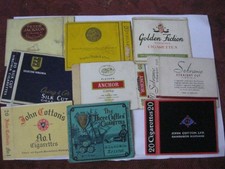 WHOLESALE JOB LOT OF OLD CIGARETTE PACKETS  LOT  4