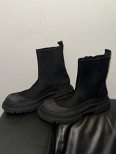 ZARA Girls Black Ankle Boots 36