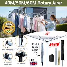 Heavy duty arm rotary airer - 4,