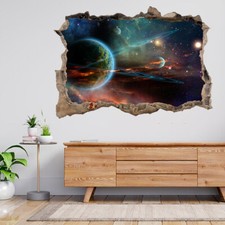 Planet Twin Ring Giant Space