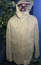 Pretty Green Whitworth Parka Jacket Green Men XL Liam Gallagher Terraces Casuals