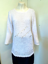 Frank Saul Cream Loose Knit