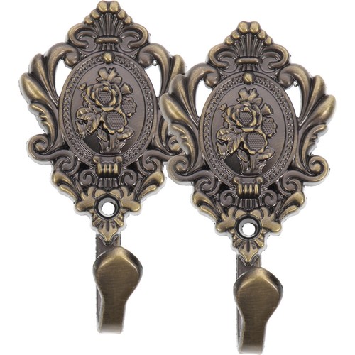Pcs drapery tie - back, hooks