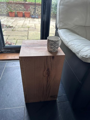 Solid oak block - block, 300x300mm
