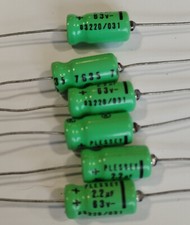 TWO 2.2uF 63V Axial