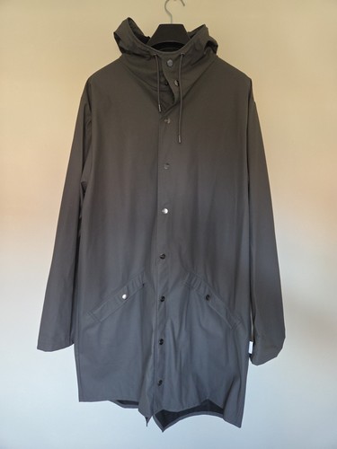 Rains oversized grey - rains,