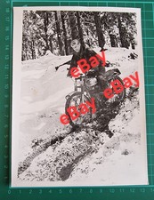 Original Press Photo Motorcycle AJS 350 Bob Manns Poland Zakopane Tatra Trial