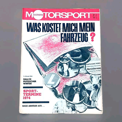 Motorsport sport dates 1974 - motorsport,