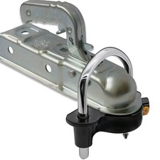 Trailer Hitch Lock 50mm Tow Ball Towing Bar Security Coupling Adjustable 2 Keys