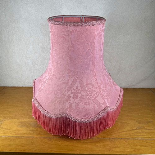 Vintage lampshade rose pink - rose,