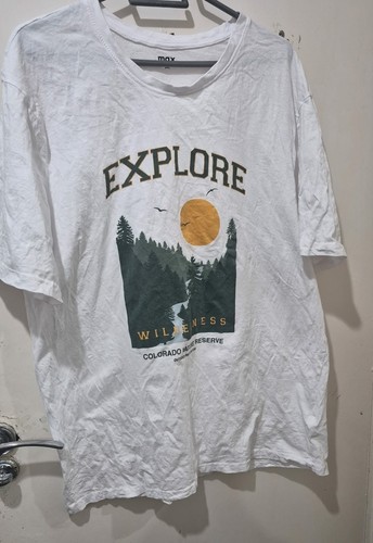 Max men white - white, graphic
