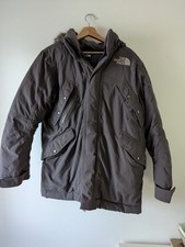 The North Face Mcmurdo Men's Down Filled Parka medium Black Jacket Coat