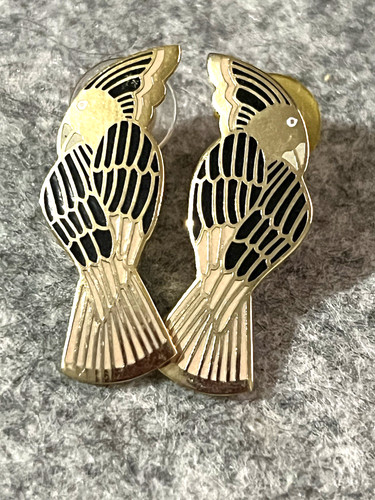 Laurel burch cockatoo - laurel, enamel