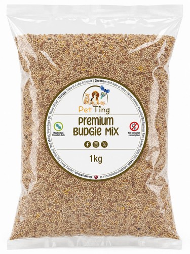 Premium budgie food mix 1kg - budgie,