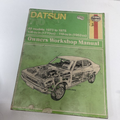 Haynes 1973 datsun 710 - haynes, 1973-75