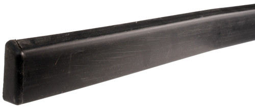 Rear bumper impact - rear, rubber
