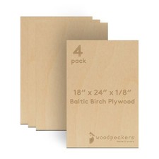 Baltic Birch Plywood, 3 mm 1/8