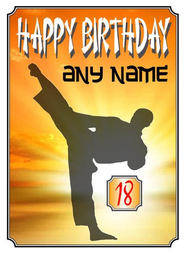 Personalised judo karate - personalised,