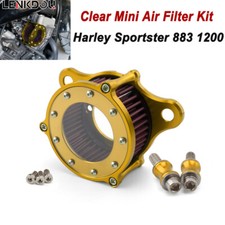 CNC Air Cleaner Intake Filter Kit For Harley Sportster Iron XL 883 1200 91-2022