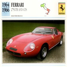 Ferrari 275 GTB and GTS