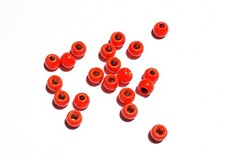 Fly Tying Hot Head Brass Beads - 4 sizes, 4 colours, 20 beads per pack