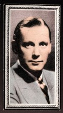 Tobacco Card,Godfrey Phillips,STARS OF THE SCREEN,1936,Not Embossed,Marshall,#28