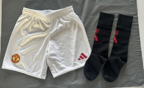 Adidas man utd home shorts - adidas, &