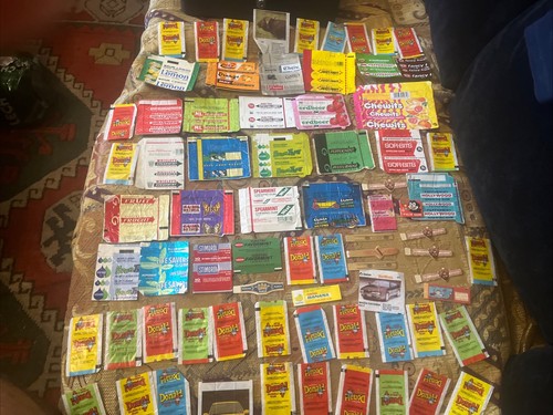 Vintage chewing gum wrappers - chewing,