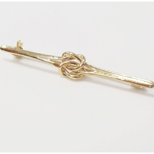 Knot stock pin gold - knot,