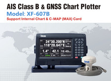 GPS Chartplotter AIS built in. 7 inch, FREE UK Charts Inc VHF Aerial 1mtr