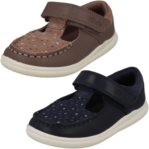 Girls clarks leather hook - clarks,