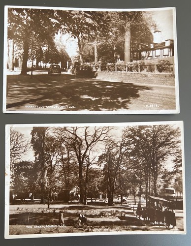 Postcard 1930s rppc bournville - 1930s,