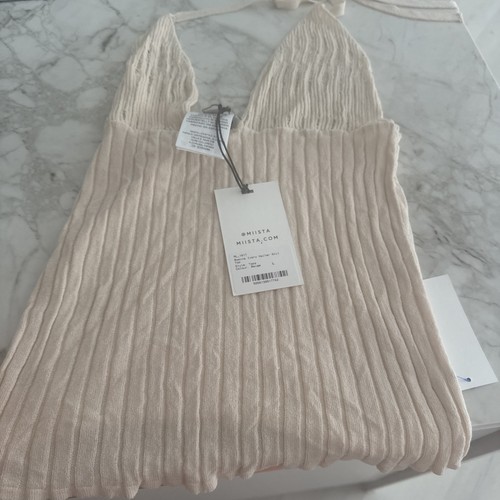Miista beige halter - miista,