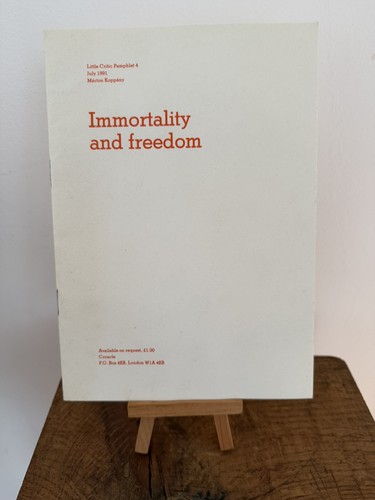 Little critic pamphlet no 4 - little,
