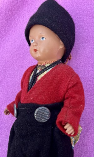 Vintage dutch boy doll - dutch,