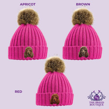 POODLE POM POM BEANIE - CHOICE