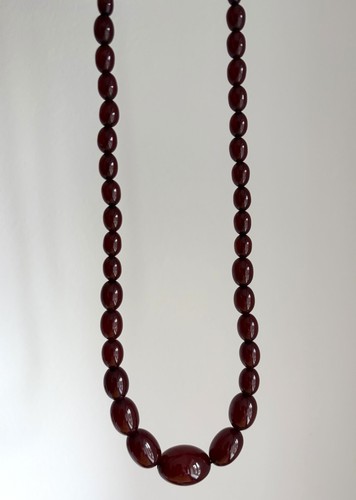 Vintage cherry amber bakelite - vintage,