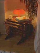 Vintage Teak Nest Of 3 Tables