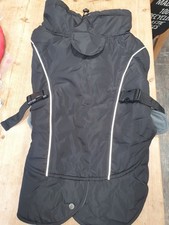 Large Furry Fleecy Winter Dog Coat. New without tags.  