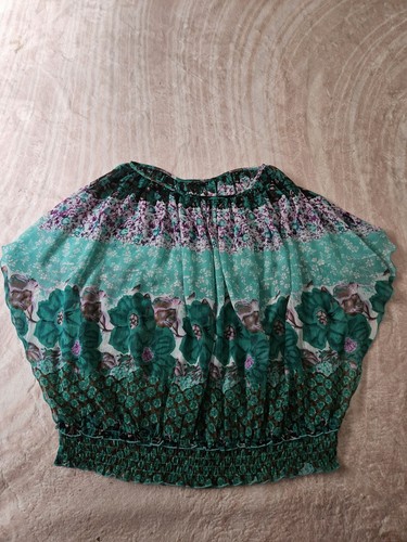Samya sheer green purple and - samya,
