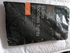 Ladies Footless Tights One