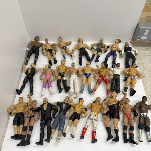 Wwe mattel jakks basic bundle - wwe,