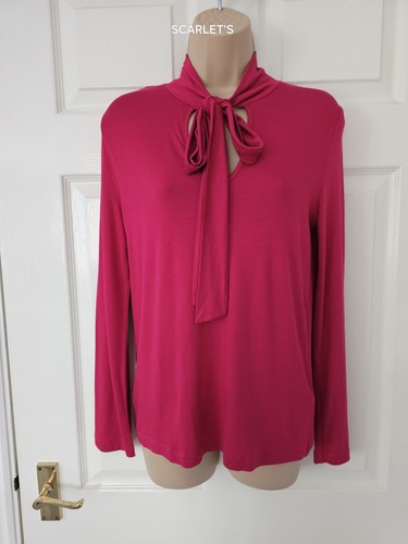 Pussy bow blouse - bow, 8